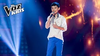 Chevy canta No Me Doy Por Vencido - Audiciones a ciegas | La Voz Kids Colombia 2018