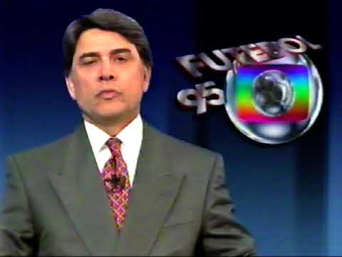 Gols da 8ª rodada Brasileirão 1995 + Supercopa (Grêmio 3x1 Racing) - Jornal Nacional 21/09/1995