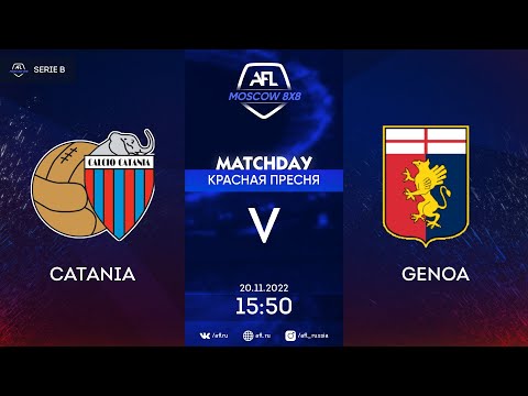 AFL22. Italy. Serie B. Day 21. Catania - Genoa