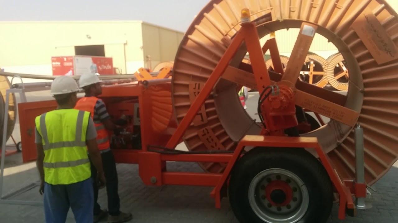 Trailer cum Reeling Machine 1