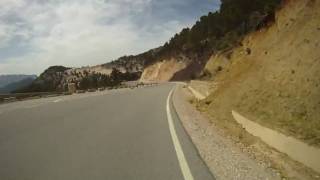 preview picture of video 'Espagne à moto, entre Santiago-Pontones et Hornos'