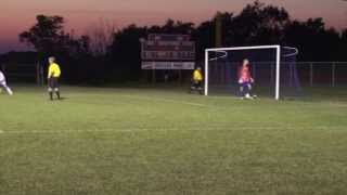 preview picture of video 'IHSA Class 1A Soccer Carlinville Cavaliers vs. Greenville 9/26/2013 End of Match'