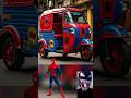 Superheros But Indian Auto Rickshaw Avengers Marvel Spiderman Shorts