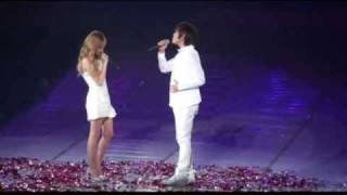 SNSD Concert- Jessica &amp; Onew (SHINee)- One Year Later @ Shanghai (100417)