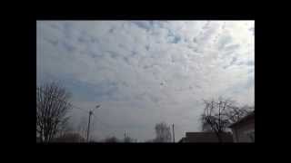 preview picture of video 'Russian Military Choppers Over Alexeyevka'