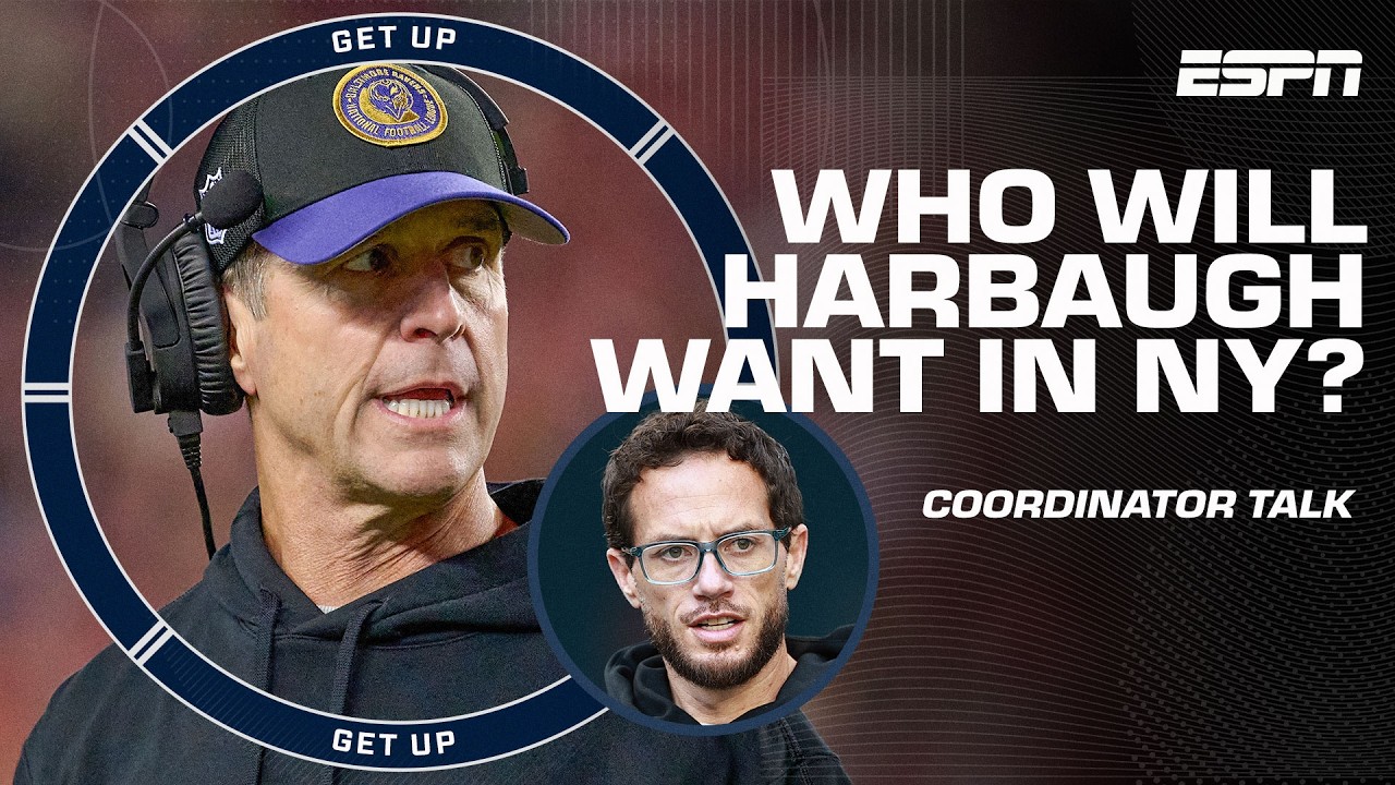 John Harbaugh will 'bring a style & identity' to the New York Giants 👏 - Bart Scott | Get Up