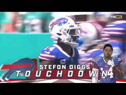 Stefon Diggs 10 TDs 2021 Season