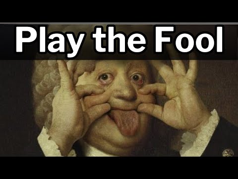Why You Should Play the Fool in Society | Arthur Schopenhauer