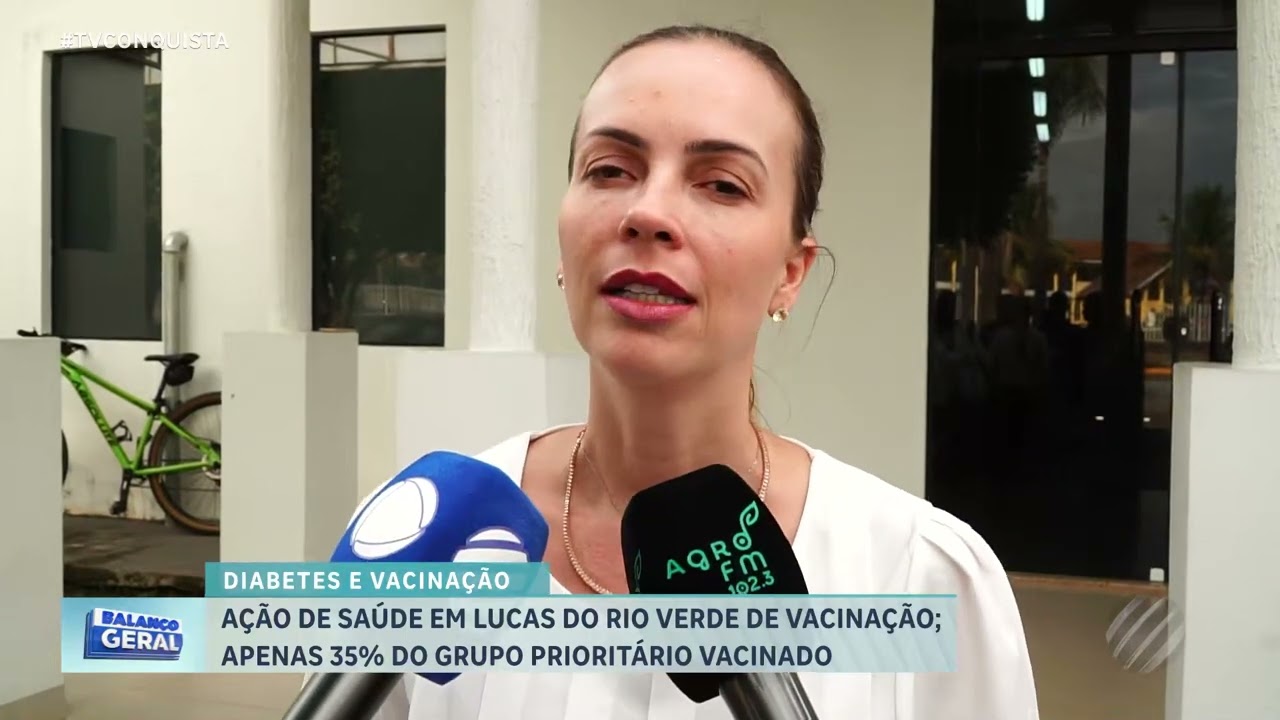 Dia Mundial do Diabetes alerta para prevenção e baixa vacinação em Lucas do Rio Verde