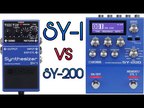 Boss SY-1 vs SY-200: Effects Comparison