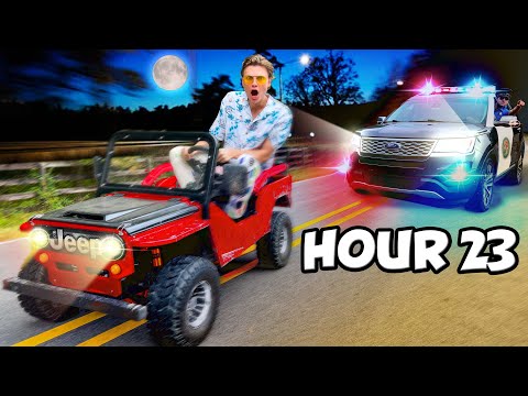 I DROVE A MINI-JEEP 100 MILES TO THE BEACH!!