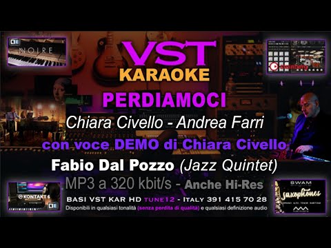 Perdiamoci KARAOKE VST (Fabio Dal Pozzo Jazz Quintet) Base con voce DEMO di Chiara Civello