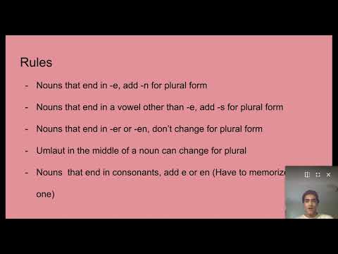 Learning German #16: Plurals