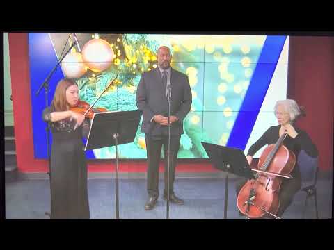 Illinois Philharmonic Orchestra performs on WGN-TV Midday News - Dec 23, 2022
