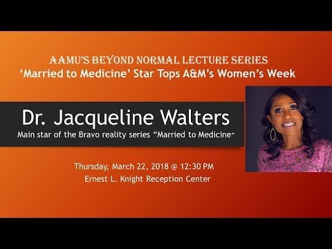 AAMU Beyond Normal Lecture Series "Dr. Jacqueline Walters" Pictures"