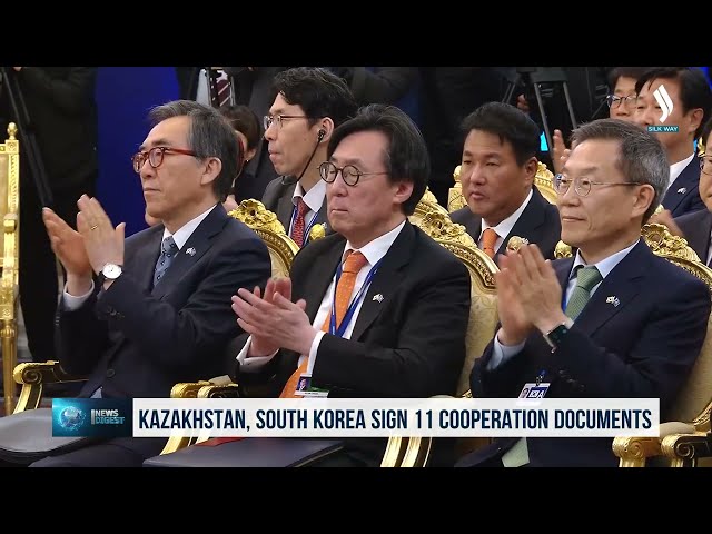 Kazakhstan, South Korea sign 11 cooperation documents