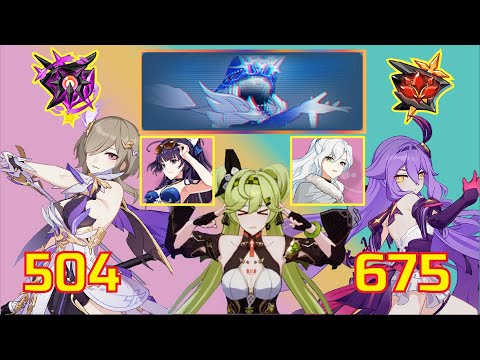 Nirvana & Red lotus Honkai Abyss Herrscher of Ice (D495)(D451) - SPA & MMG team -[Honkai Impact 3]
