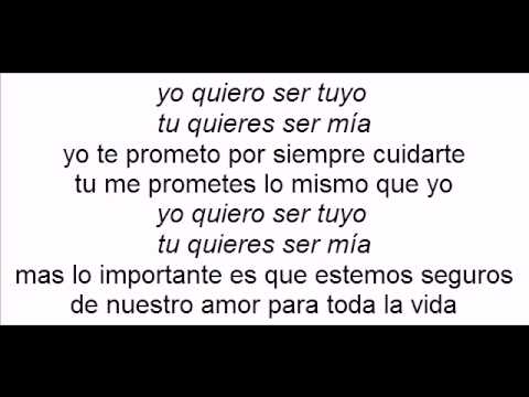 Quiero ser tuyo tito rojas con letra