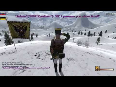 Mount & Blade Warband Napoleonic Wars Line Battle - Rookies