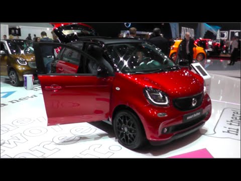 Smart Forfour 2015 In detail review walkaround Interior Exterior