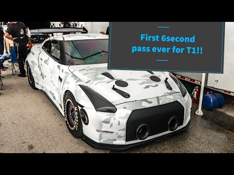 T1 Race GTR FINALLY makes a 6 SECOND PASS at TX2K! (OFF THE TRAILER!)