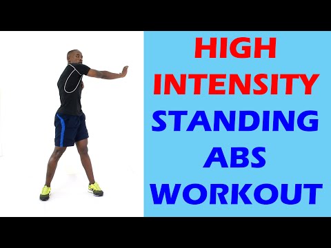Standing Ab Workout for Lower Abs 20 Minute Flat Belly Workout