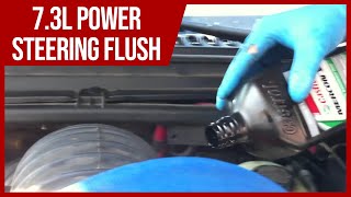 How To: Power Steering Flush on 7.3L/6.0L Powerstroke (HydroBoost)