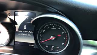 How to get a 2017 Mercedes-Benz C 300 into neutral (electric column shifter) MUST HAVE KEY