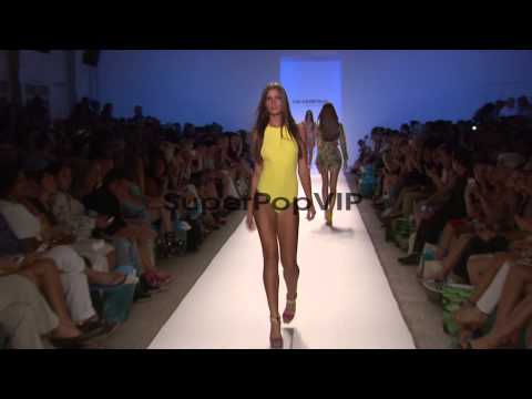 Models walk the runway at Cia.Maritima - MBFW Miami Swim ...