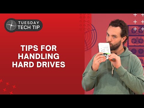 Tuesday Tech Tip - Tips for Handling Your Hard Drives