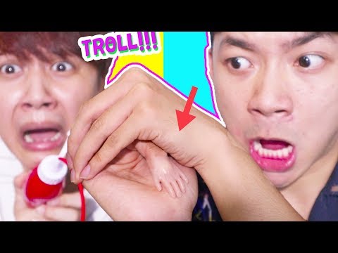 NHỮNG TRÒ TROLL GÂY SHOCK CỦA ANH TÓC XANH - AI CŨNG LÀM ĐƯỢC!
