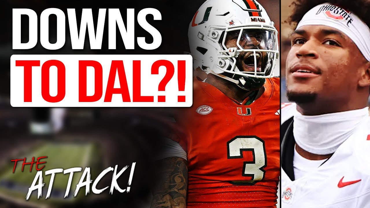 NFL Experts Have Caleb Downs Falling to Dallas at 12 + Attack! on Cowboys FIRST ROUND MOCK DRAFT!