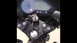 preview picture of video 'Pulsar 150 Speed Test'