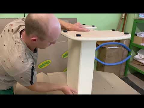 Сборка опоры стола ЭЛЕГАНТ ( видеоинструкция)
