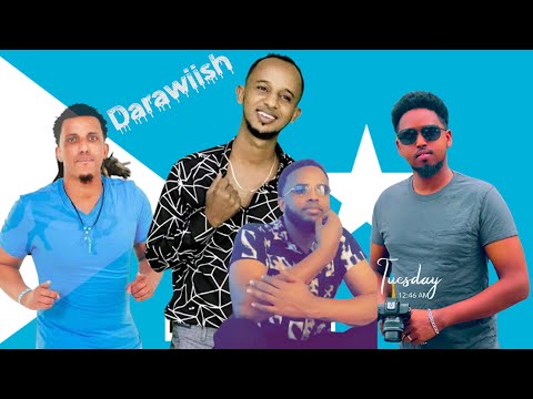 Ilkacase Qays ft Ahmed Jibiye, Mahamed Naash & Bashir Jaawi | Darawiish | Official Lyrics Music 2023