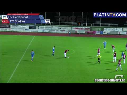 28.04.17 SV Schwechat - FC Stadlau - Highlight  (2. Halbzeit / 68:07) am 28.04.2017 21:23