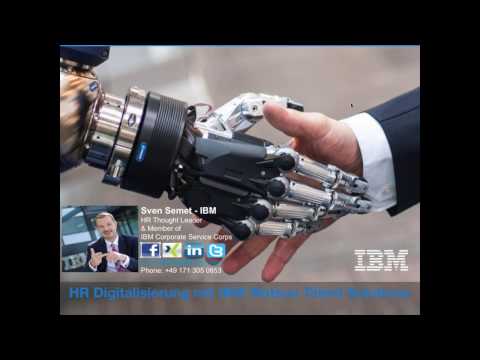 Webinar  "HR Digitalisierung mit IBM Watson Talent Solutions"