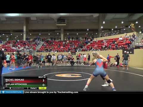122 Lbs Champ. Round 1 - Rachel Dismuke, OK Vs Kaylan Hitchcock, KS 7515