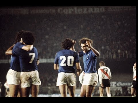 Gol de Joãozinho na Final da Libertadores 1976 -  Cruzeiro 3X2 River Plate