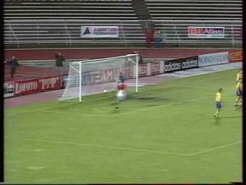 Magyarország - Svédország 1995.04.26 Halmai Gábor gólja