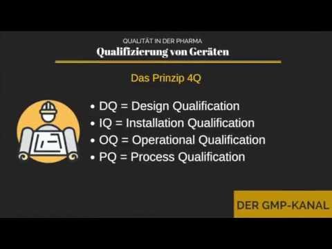 Qualifizierung von Geräten Pharma GMP