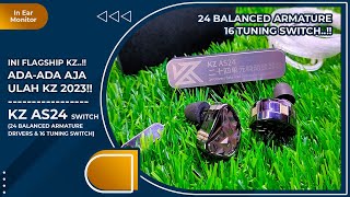 KZ AS24 SWITCH Review | Banyak Driver Emang Ngaruh? 24 Balanced Armature Drivers! | Vindtech Review