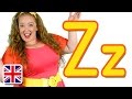 The Letter Z Song UK Zed Version Learn The Alphabet