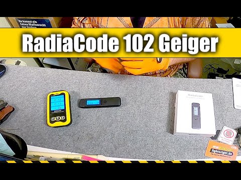 🇩🇪 RadiaCode 102 Geigerzähler / Frequenzanalyzer