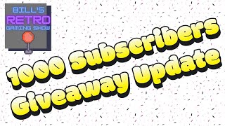1K Subscribers Giveaway Update
