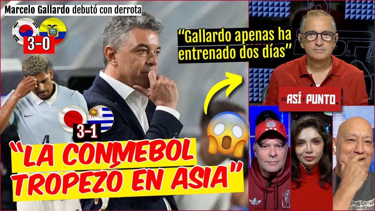 Marcelo Gallardo NO ESTÁ PREPARADO para DIRIGIR a una SELECCIÓN como la de Ecuador | Es Así y Punto