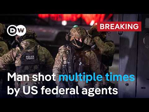 BREAKING: Reports of person shot dead during anti ICE protests in Minneapolis | DW News
