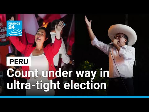 Peruvians await results of elections for ninth president in a decade