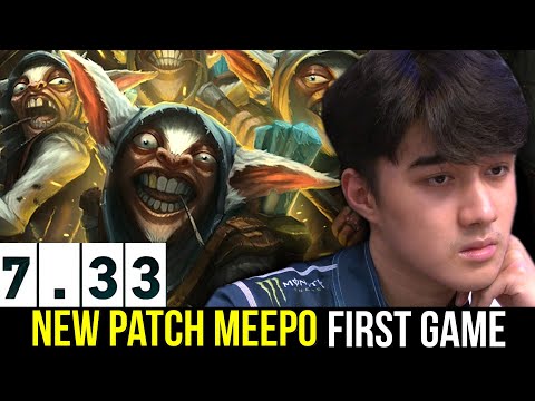 ABED 7.33 New Patch Meepo First Game