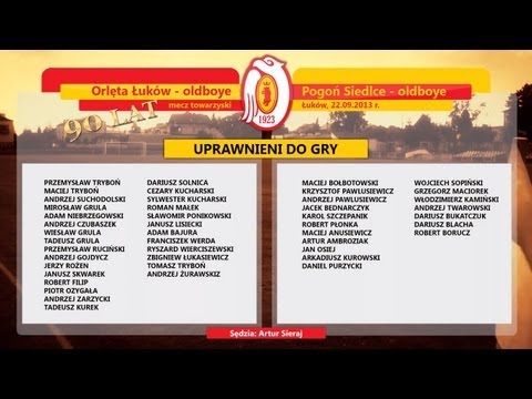 Mecz Orlęta Łuków Oldboys - Pogoń Siedlce Oldboys (prod. Magnes.TV)